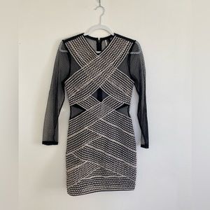 Women’s TopShop Size 6 Bodycon Lace Minidress